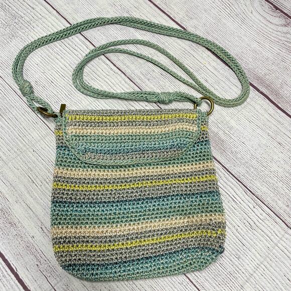 The Sak Crotchet Zipper Crossbody Shoulder Bag - Picture 1 of 11